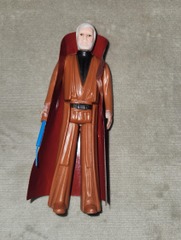 Star Wars Kenner 1977 Obi-Wan Old Ben Kenobi With Lightsaber TIP Intact Hong Kong